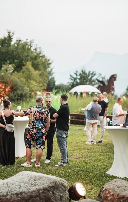 Ein Event in Dorf Tirol